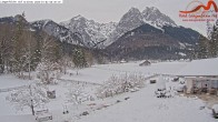 Archived image Grainau - Webcam Hotel Längenfelder Hof 07:00