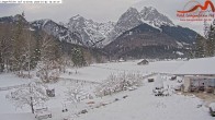 Archived image Grainau - Webcam Hotel Längenfelder Hof 09:00