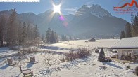 Archiv Foto Webcam Zugspitzdorf Grainau: Längenfelder Hof 11:00