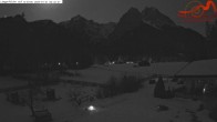 Archived image Grainau - Webcam Hotel Längenfelder Hof 03:00