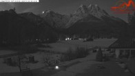 Archiv Foto Webcam Zugspitzdorf Grainau: Längenfelder Hof 05:00