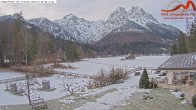 Archived image Grainau - Webcam Hotel Längenfelder Hof 07:00