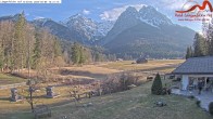 Archived image Grainau - Webcam Hotel Längenfelder Hof 15:00