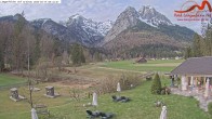 Archived image Grainau - Webcam Hotel Längenfelder Hof 07:00