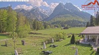 Archiv Foto Webcam Zugspitzdorf Grainau: Längenfelder Hof 15:00