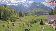 Archiv Foto Webcam Zugspitzdorf Grainau: Längenfelder Hof 11:00