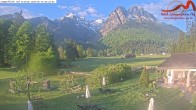 Archiv Foto Webcam Zugspitzdorf Grainau: Längenfelder Hof 05:00