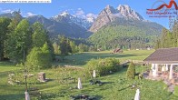 Archiv Foto Webcam Zugspitzdorf Grainau: Längenfelder Hof 06:00