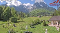 Archiv Foto Webcam Zugspitzdorf Grainau: Längenfelder Hof 09:00