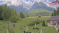 Archiv Foto Webcam Zugspitzdorf Grainau: Längenfelder Hof 11:00