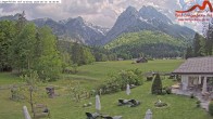 Archiv Foto Webcam Zugspitzdorf Grainau: Längenfelder Hof 15:00