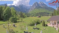 Archiv Foto Webcam Zugspitzdorf Grainau: Längenfelder Hof 09:00