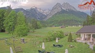 Archiv Foto Webcam Zugspitzdorf Grainau: Längenfelder Hof 05:00