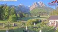 Archiv Foto Webcam Zugspitzdorf Grainau: Längenfelder Hof 05:00