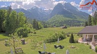 Archiv Foto Webcam Zugspitzdorf Grainau: Längenfelder Hof 11:00