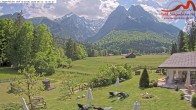 Archiv Foto Webcam Zugspitzdorf Grainau: Längenfelder Hof 13:00