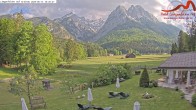 Archived image Grainau - Webcam Hotel Längenfelder Hof 17:00