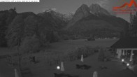 Archived image Grainau - Webcam Hotel Längenfelder Hof 03:00