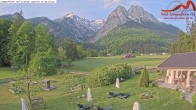 Archived image Grainau - Webcam Hotel Längenfelder Hof 05:00