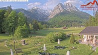Archived image Grainau - Webcam Hotel Längenfelder Hof 06:00