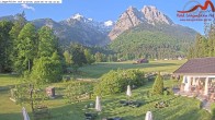 Archiv Foto Webcam Zugspitzdorf Grainau: Längenfelder Hof 05:00