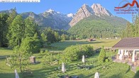 Archiv Foto Webcam Zugspitzdorf Grainau: Längenfelder Hof 05:00
