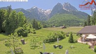Archiv Foto Webcam Zugspitzdorf Grainau: Längenfelder Hof 11:00