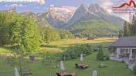 Archiv Foto Webcam Zugspitzdorf Grainau: Längenfelder Hof 17:00