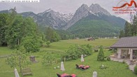 Archiv Foto Webcam Zugspitzdorf Grainau: Längenfelder Hof 09:00