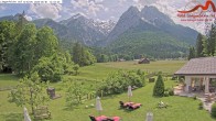 Archiv Foto Webcam Zugspitzdorf Grainau: Längenfelder Hof 13:00