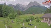 Archived image Grainau - Webcam Hotel Längenfelder Hof 05:00