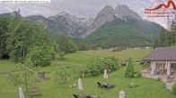 Archived image Grainau - Webcam Hotel Längenfelder Hof 06:00