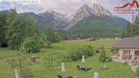 Archived image Grainau - Webcam Hotel Längenfelder Hof 07:00