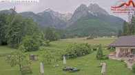 Archived image Grainau - Webcam Hotel Längenfelder Hof 07:00