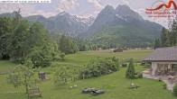 Archiv Foto Webcam Zugspitzdorf Grainau: Längenfelder Hof 13:00