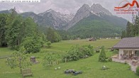 Archiv Foto Webcam Zugspitzdorf Grainau: Längenfelder Hof 15:00