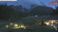 Archiv Foto Webcam Zugspitzdorf Grainau: Längenfelder Hof 21:00