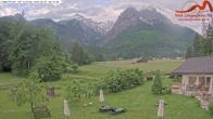 Archived image Grainau - Webcam Hotel Längenfelder Hof 05:00