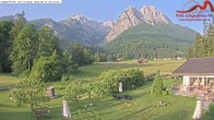 Archived image Grainau - Webcam Hotel Längenfelder Hof 05:00