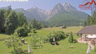 Archiv Foto Webcam Zugspitzdorf Grainau: Längenfelder Hof 09:00