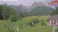 Archiv Foto Webcam Zugspitzdorf Grainau: Längenfelder Hof 19:00