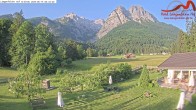 Archiv Foto Webcam Zugspitzdorf Grainau: Längenfelder Hof 05:00