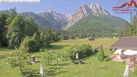 Archiv Foto Webcam Zugspitzdorf Grainau: Längenfelder Hof 07:00