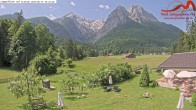Archiv Foto Webcam Zugspitzdorf Grainau: Längenfelder Hof 09:00