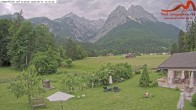 Archiv Foto Webcam Zugspitzdorf Grainau: Längenfelder Hof 13:00