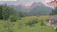 Archiv Foto Webcam Zugspitzdorf Grainau: Längenfelder Hof 17:00