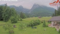 Archived image Grainau - Webcam Hotel Längenfelder Hof 07:00