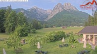 Archiv Foto Webcam Zugspitzdorf Grainau: Längenfelder Hof 05:00
