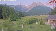 Archiv Foto Webcam Zugspitzdorf Grainau: Längenfelder Hof 04:00