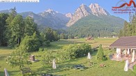 Archiv Foto Webcam Zugspitzdorf Grainau: Längenfelder Hof 06:00